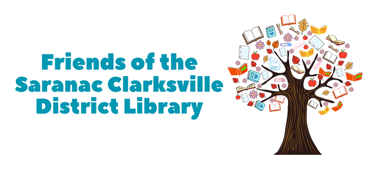 Friends of the Saranac Clarksville District Library Logo 2024.png